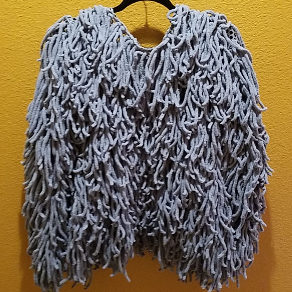 Morning Mist Shaggy Cardigan - Picture 6 of 6